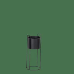 Sale CASA PLUTO Pot De Fleurs Noir