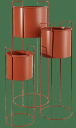 New CASA PLUTO Pot De Fleurs Terre Cuite