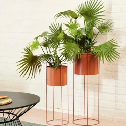 Clearance CASA PLUTO Pot De Fleurs Terre Cuite