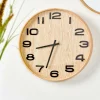Outlet CASA PLYWOOD Horloge Murale Naturel