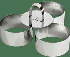 Discount CASA PROLINE Emporte-pièces Set De 3 Argent