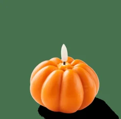 Sale CASA PUMPI Bougie Led Orange