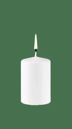 Discount CASA PURE Bougie Cylindrique Blanc