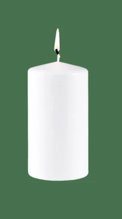 Clearance CASA PURE Bougie Cylindrique Blanc