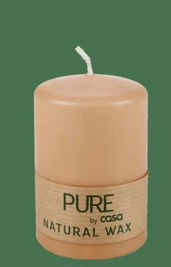 Hot CASA PURE Bougie Cylindrique Beige