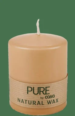 Sale CASA PURE Bougie Cylindrique Beige