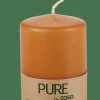 Sale CASA PURE Bougie Cylindrique Caramel