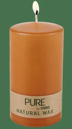 Hot CASA PURE Bougie Cylindrique Caramel