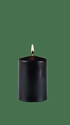 New CASA PURE Bougie Cylindrique Noir