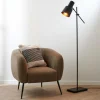 Best CASA RAMON Lampadaire Noir Mat