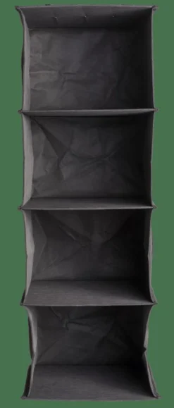 Sale CASA RANGO Système De Rangement 4 Compartiments Gris Foncé