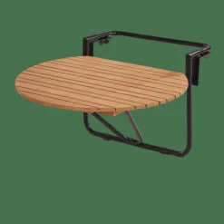 Clearance CASA RAVA Table Pliante Table De Balcon Naturel