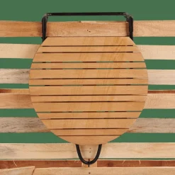 Clearance CASA RAVA Table Pliante Table De Balcon Naturel