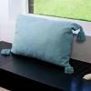 Discount CASA RAVI Coussin Aqua