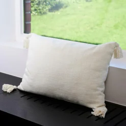 Clearance CASA RAVI Coussin Blanc