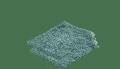 New CASA RECYCLE Gants De Toilette Set De 2 Aqua