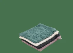 New CASA RECYCLE Gants De Toilette Set De 2 Aqua