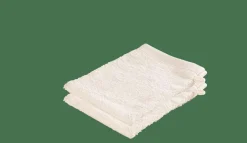 New CASA RECYCLE Gants De Toilette Set De 2 Crème