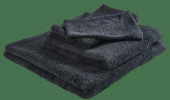 Hot CASA RECYCLE Serviette D'hôte Anthracite