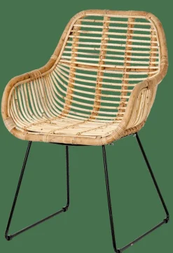 Hot CASA ROTAN Chaise De Salle à Manger Naturel