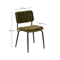 Online CASA ROXY Chaise De Salle à Manger Largeur : 46cm