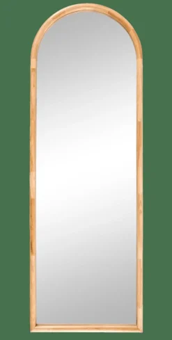 Clearance CASA RUBBERWOOD Miroir Naturel