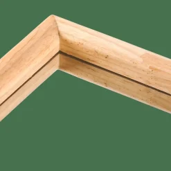Clearance CASA RUBBERWOOD Miroir Naturel