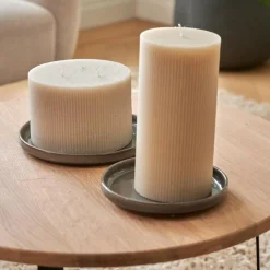Online CASA RUSTIC Rib Bougie Beige