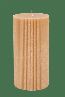Hot CASA RUSTIC Rib Bougie Ocre