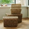 New CASA SAVANNAH Coffre De Rangement Gris