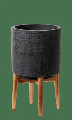 Clearance CASA SCURO Pot De Fleurs Noir