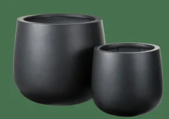 New CASA SENSE Pot De Jardin Noir