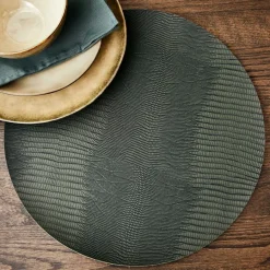Online CASA SERPA Set De Table Brun Clair