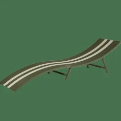 Clearance CASA SILVES Chaise Longue Kaki
