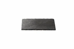 Outlet CASA SLATE Assiette Noir