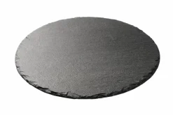 Sale CASA SLATE Assiette Noir