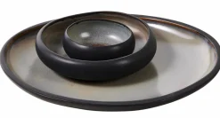 Sale CASA SLATE Assiette Noir