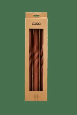 New CASA SPIRAL Bougie Brun