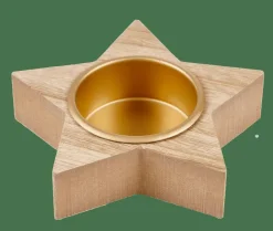 Discount CASA STELLA Partylight Doré, Naturel