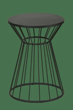 Discount CASA STRAPES Table D'appoint Noir