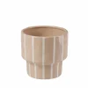 Outlet CASA STRIPES Pot De Fleurs Sable