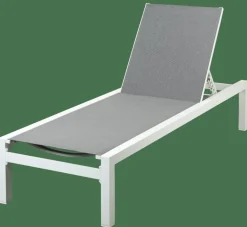 Best CASA SYDNEY Chaise Longue Set De 2 Blanc