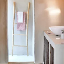Discount CASA TEAK Échelle Naturel