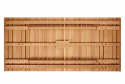 Discount CASA TEAK LUXE Chaise Longue Naturel