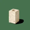 Hot CASA TRAVERTIN Bougeoir Naturel