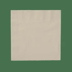 Discount CASA UNI Set De 20 Serviettes Beige