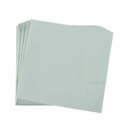 Best CASA UNI Set De 20 Serviettes Noir