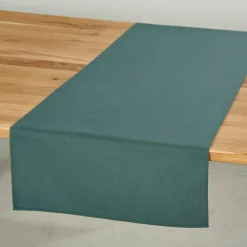 Hot CASA UNILINE Chemin De Table Vert Foncé