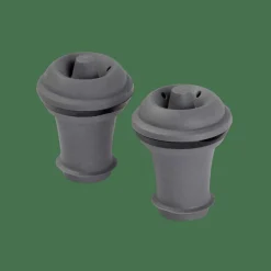Online CASA VACUVIN Bouchons à Vin Set De 2 Gris