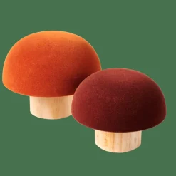 Hot CASA VELVET Champignon Naturel, Multicolore